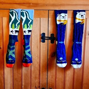 2-pair/Kids darn tough - ski sock